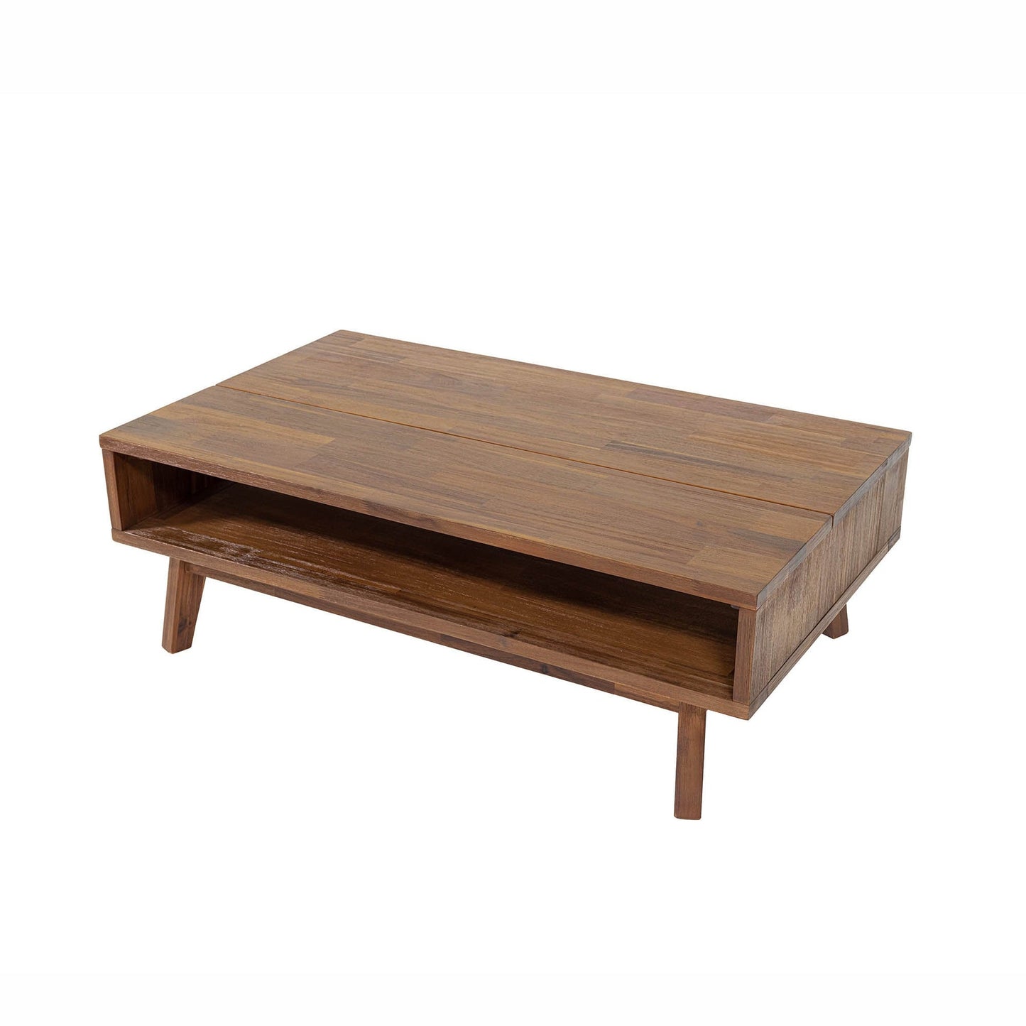 Gia Coffee Table - Warm Pecan