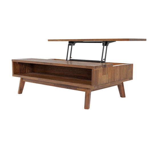 Gia Coffee Table - Warm Pecan