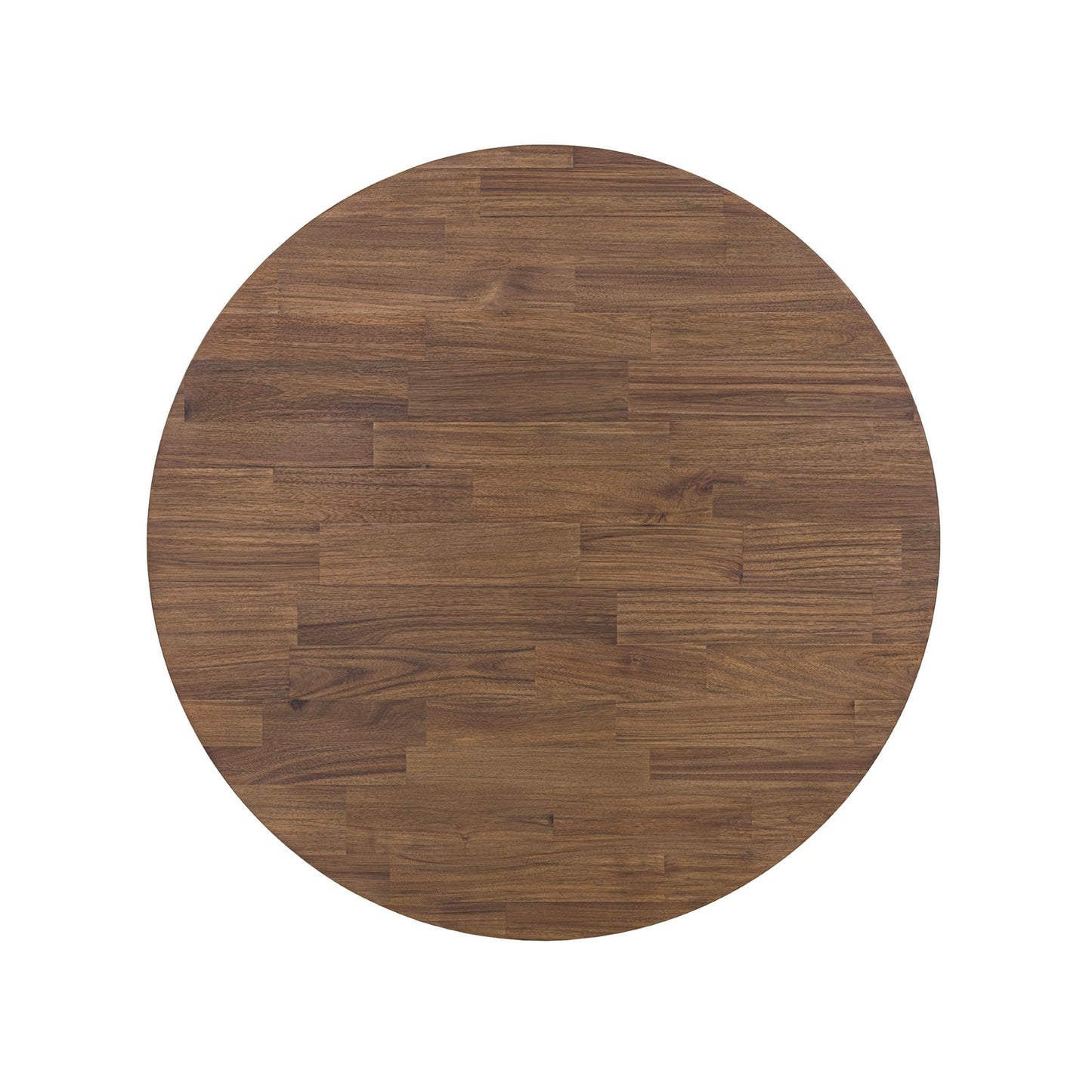Gia 40" Round Dining Table - Warm Pecan
