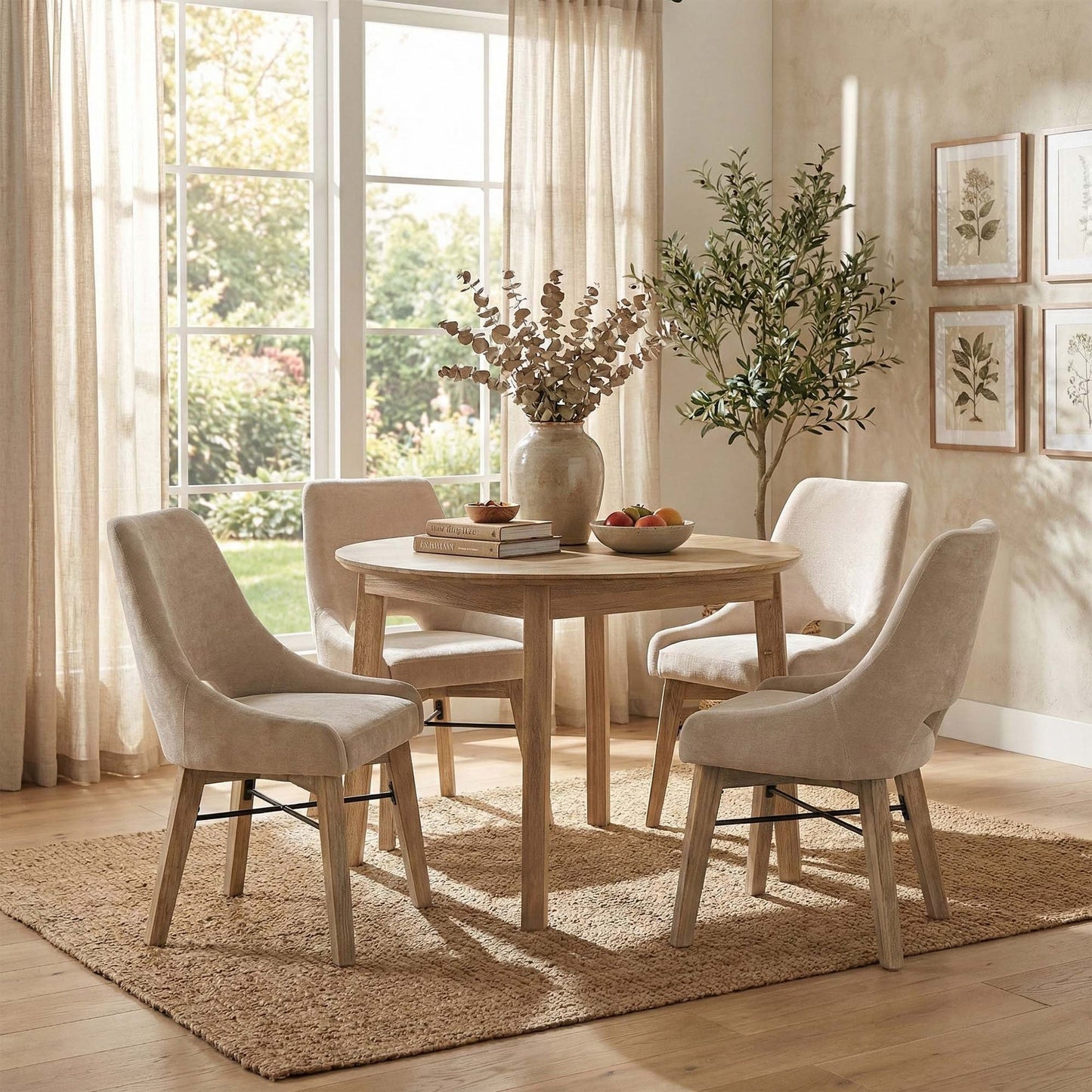 Gia 40" Round Dining Table - Homestead Furniture - All Rights Reserved