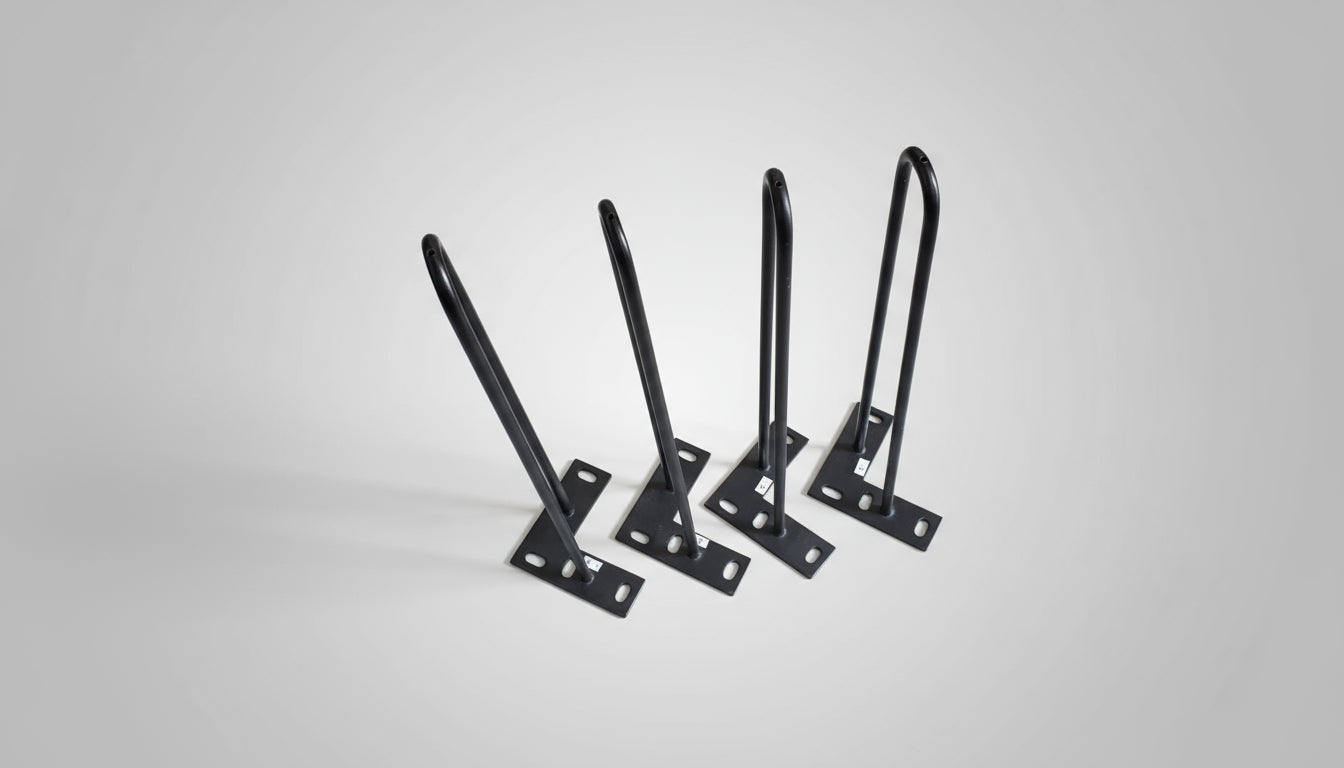 Set of 4 Steel Hairpin Legs - 24"H (61cm)