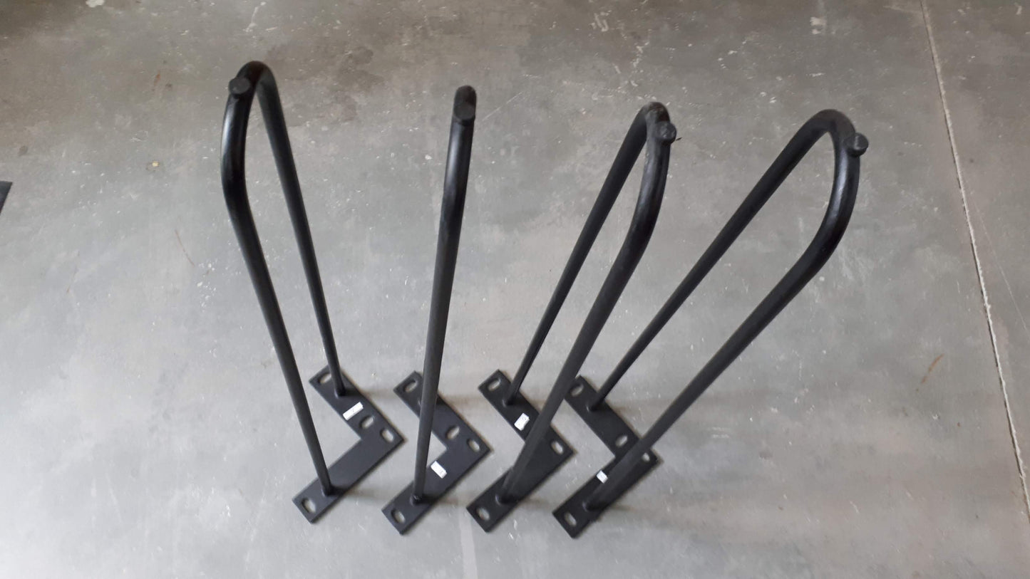 Set of 4 Steel Hairpin Legs - 36"H (92cm)