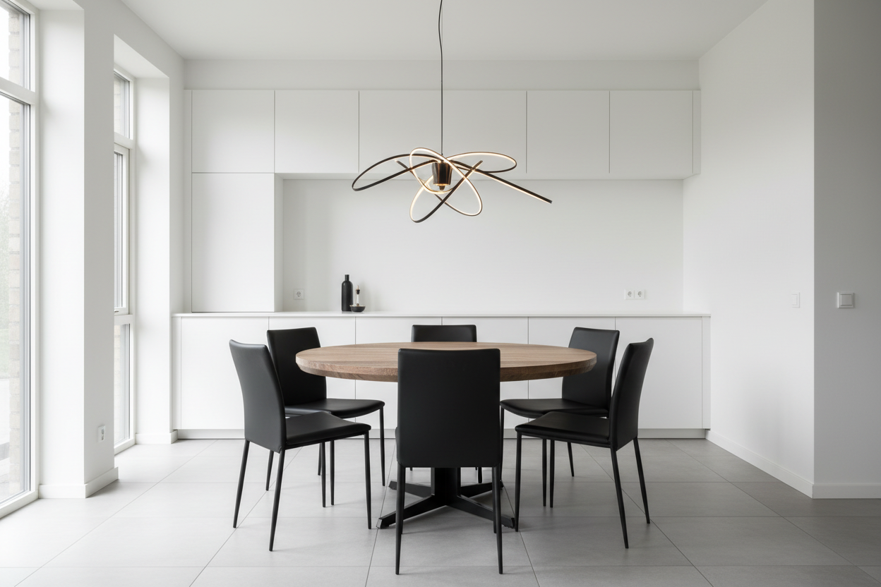 Horizon 48" Round Dining Table - Natural - Homestead Furniture - All Rights Reserved