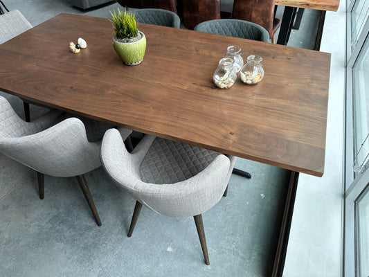 Horizon Dining Table - 40" x 80" - Light Walnut
