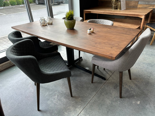 Horizon Dining Table - 40" x 80" - Light Walnut