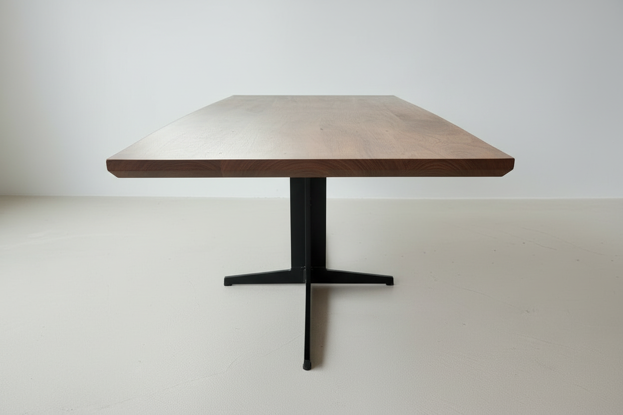 Horizon Dining Table - 40" x 80" - Light Walnut - Homestead Furniture - All Rights Reserved