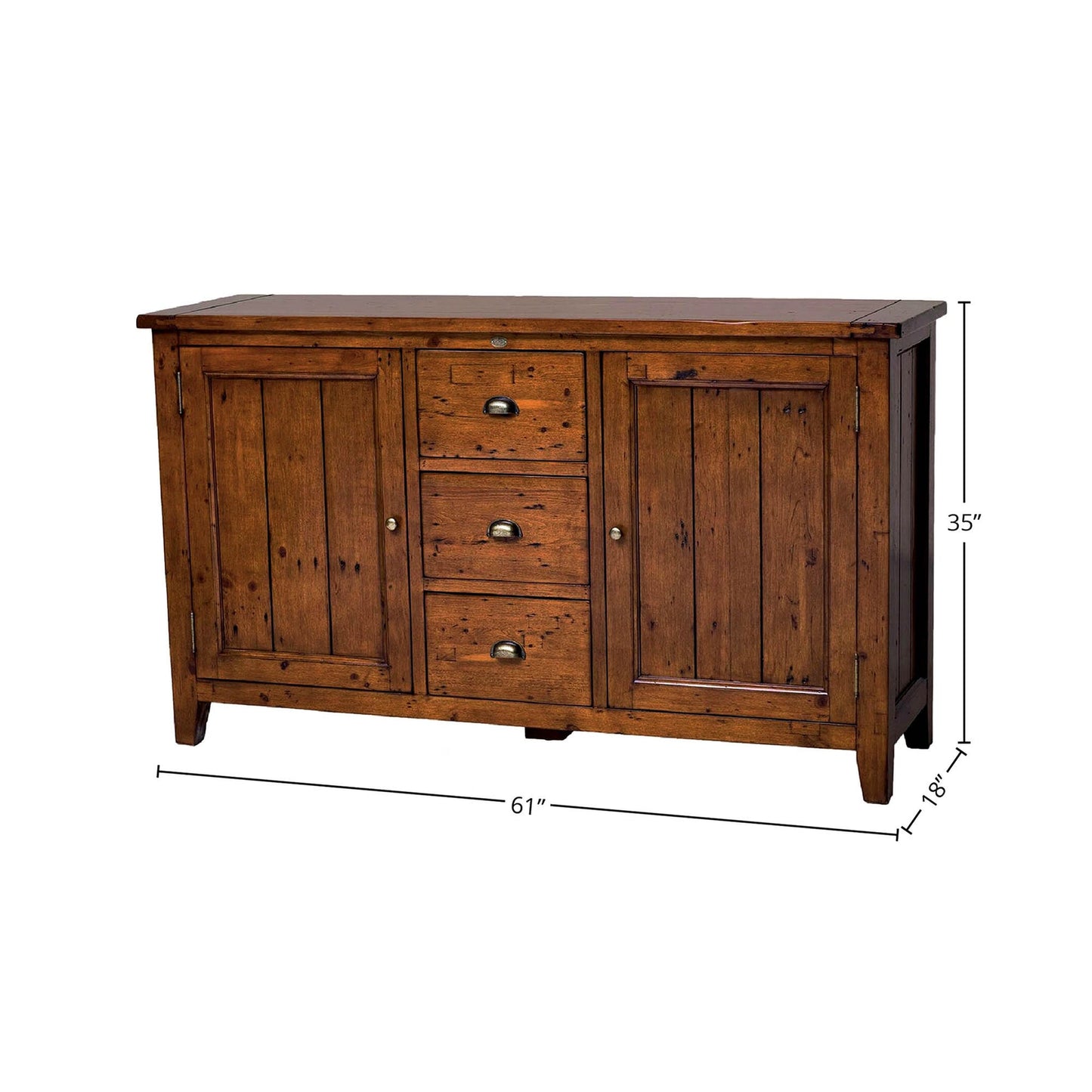 Irish Coast Sideboard - 61" - African Dusk
