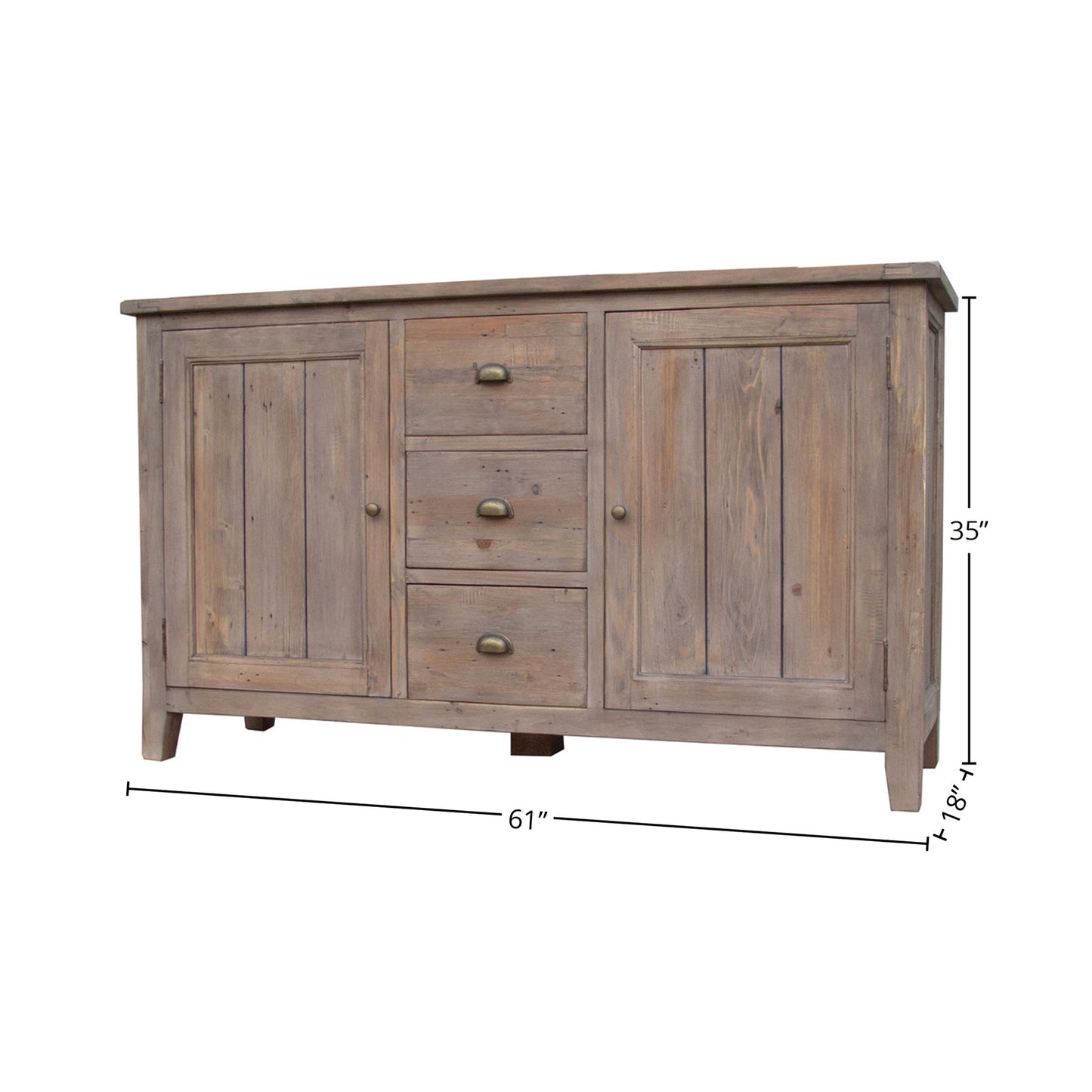 Irish Coast Sideboard 61" - Sundried
