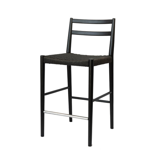 Jakarta Counter Stool - Black/Black
