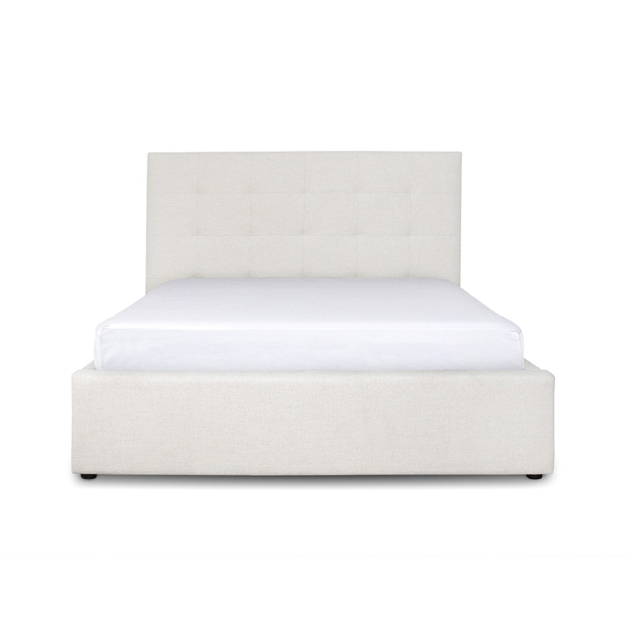 June Upholstered Beds - Cream - With or Without Storage