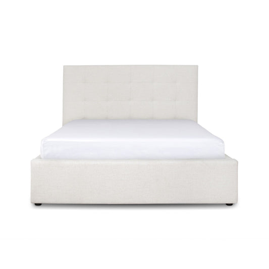 June Upholstered Beds - Cream - With or Without Storage