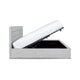Justin Upholstered Bed - Stone - With or Without Storage