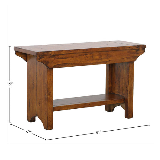 Irish Coast Bench 31" - African Dusk