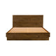 Nevada King Bed - 100% Solid Wood