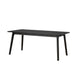 Remix Dining Table with Extension (70" to 87") Antique Black