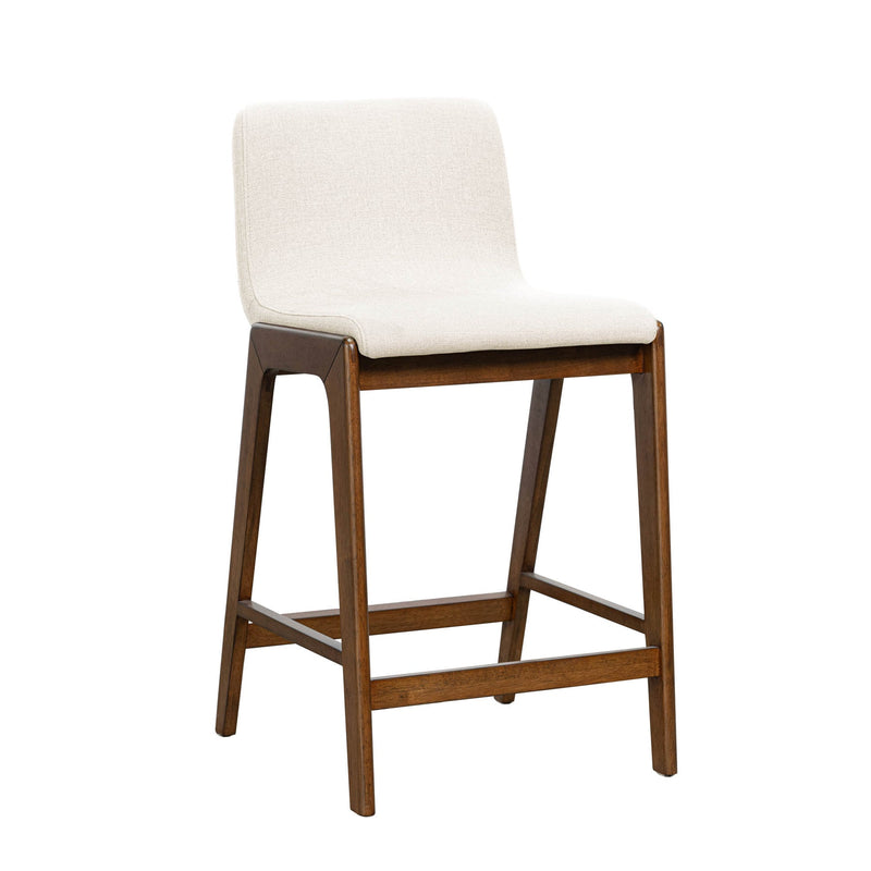 Remix Counter Stool - Cream Fabric