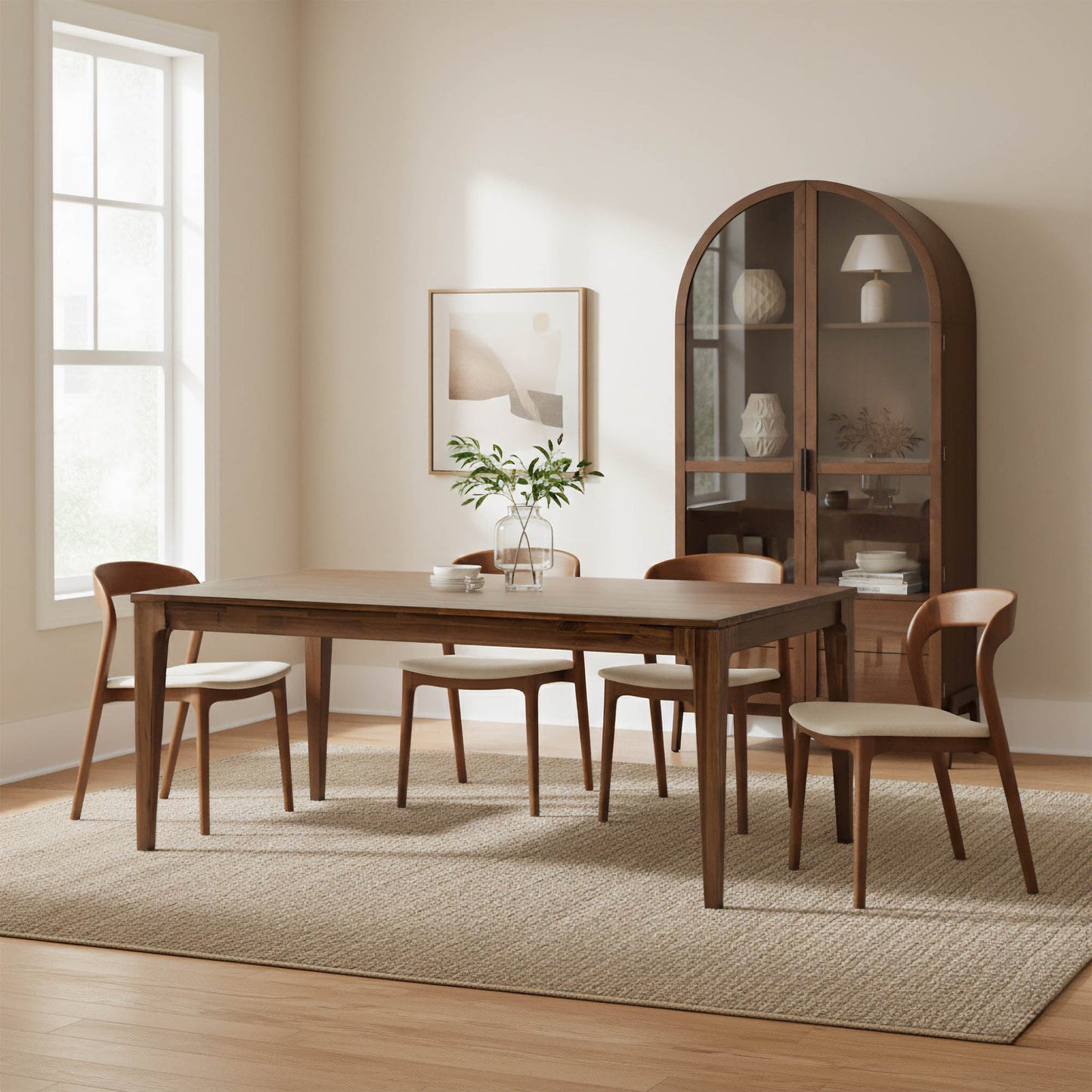 Rotondo Dining Chair - Walnut
