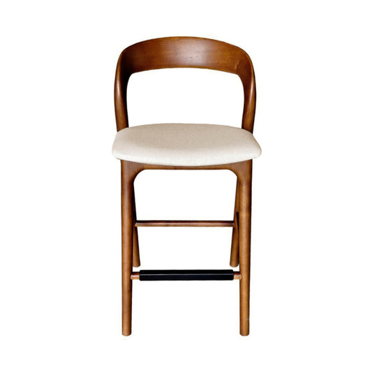 Rotondo Counter Stool - Walnut