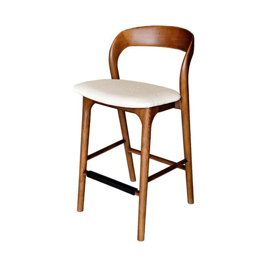 Rotondo Counter Stool - Walnut