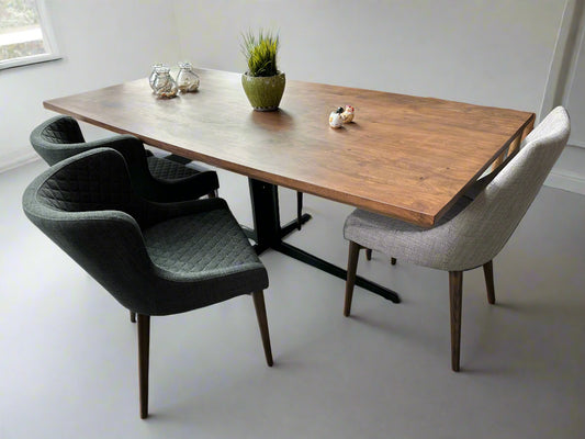 Horizon Dining Table - 40" x 80" - Light Walnut