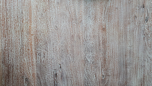 Calcutta Live Edge Dining Table - Whitewash - U Bases - 55mm Tops