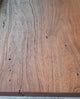 Calcutta Live Edge Coffee Tables - U-Bases - Natural or Sandblasted Walnut Finish - Homestead Furniture - All Rights Reserved