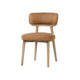 Willow Dining Chair - Tawny Brown - Top Grain Leather