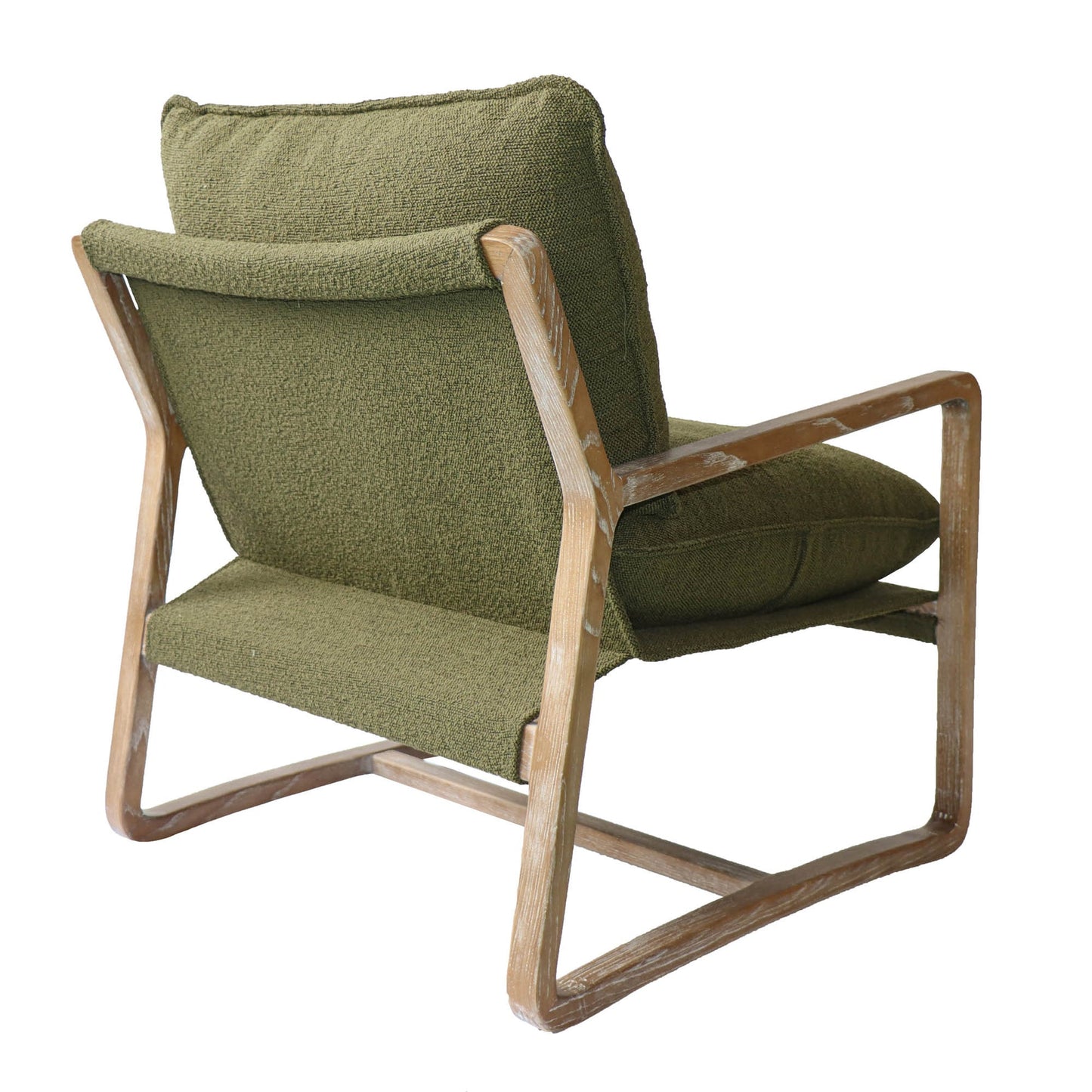 Huntingdon Club Chair - Moss Boucle