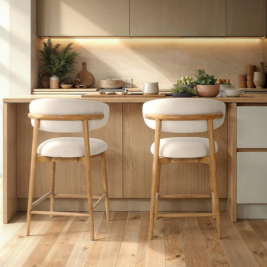 Milo Counter Stool - Saville Flax