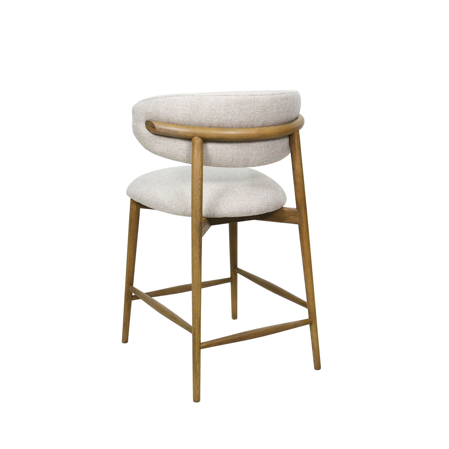 Milo Counter Stool - Vanilla Tweed