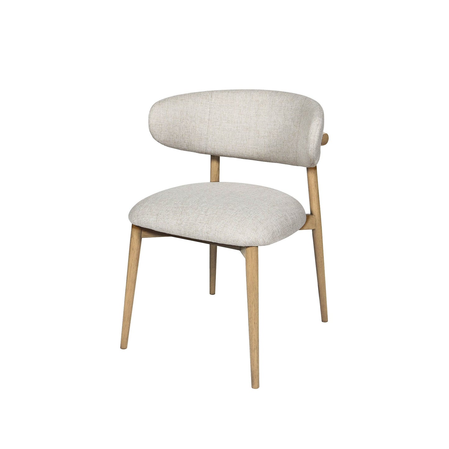 Milo Dining Chair - Vanilla Tweed