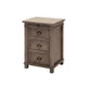 Settler 3 Drawer Night Stand / Side Table - Sundried - Homestead Furniture - All Rights Reserved