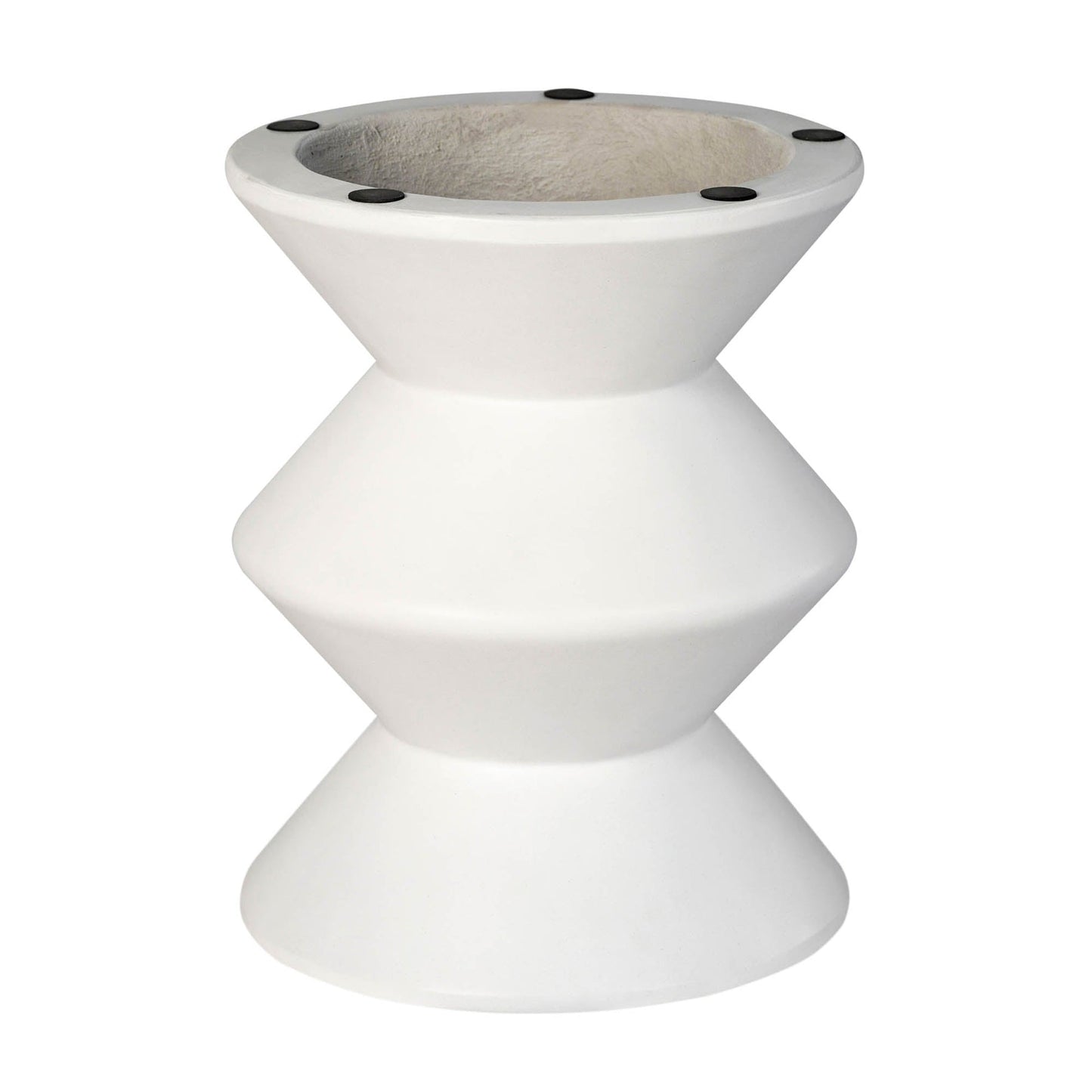 Concrete Side Table / Stool - White