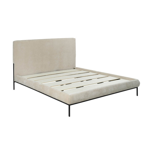 Winter Upholstered Bed - King Size