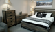 Wyatt Complete King Bedroom Set - Black Patina