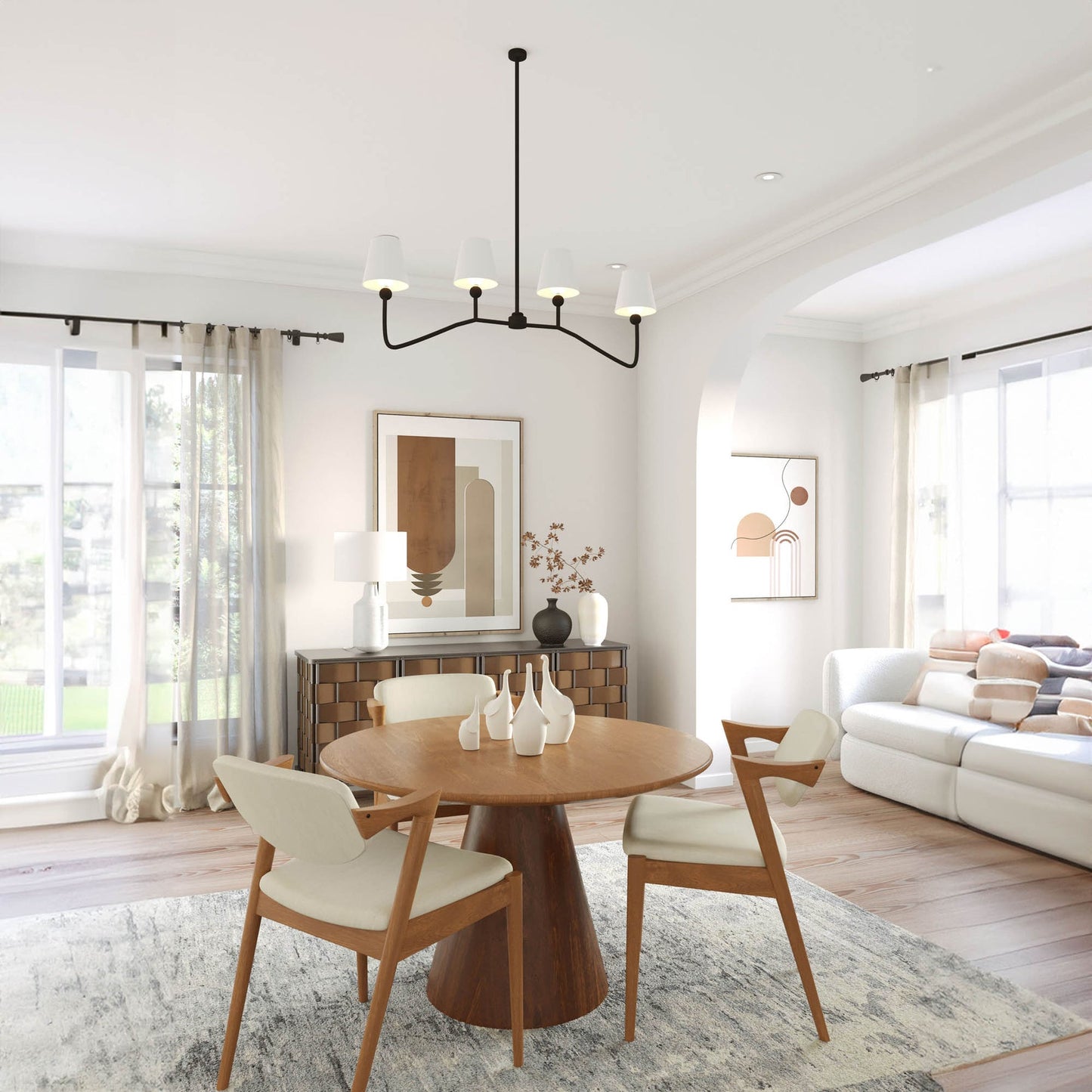 Peyton Round Dining Table - 47"