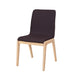 Remix - Arizona Dining Chair - Grey Fabric/Natural Wood