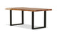Calcutta Live Edge Dining Tables - U Bases - 5 Sizes - 55mm Tops