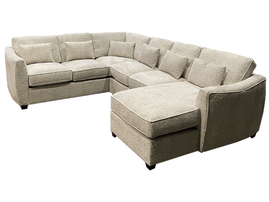 Vibe Sectional - Feather Soft Seats and Backs