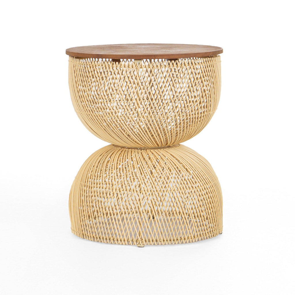 D-Bodhi Wave Side Table / Stool - Natural