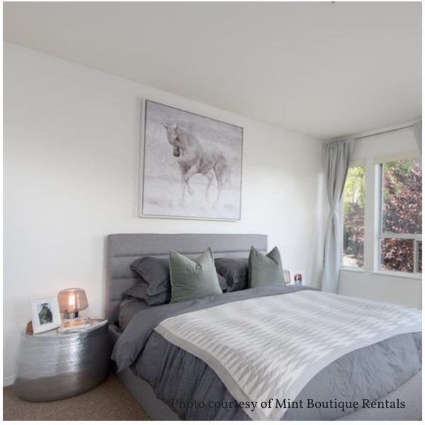 Dustin Upholstered Bed - with or without Storage - 2003-2018 Homestead Furniture All Rights Reserved