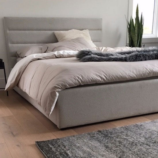 Dustin Upholstered Bed - with or without Storage - 2003-2018 Homestead Furniture All Rights Reserved