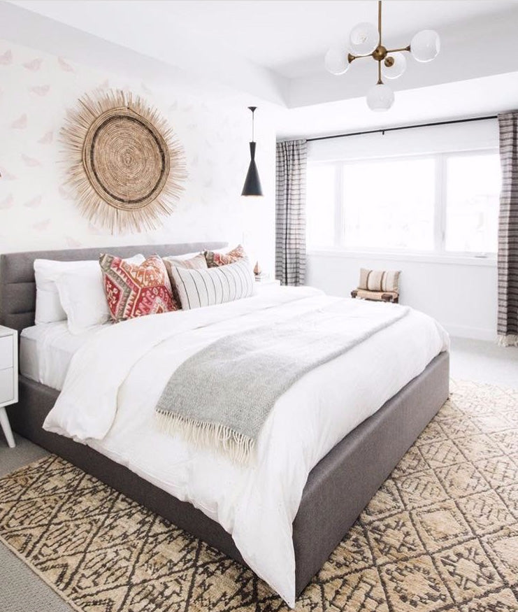 Dustin Upholstered Bed - with or without Storage - 2003-2018 Homestead Furniture All Rights Reserved