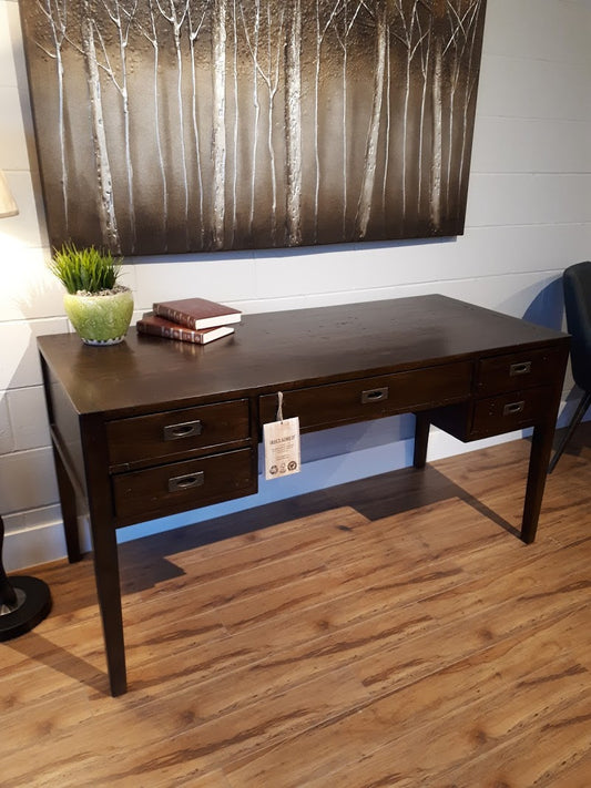 Post and Rail Desk - The English Walnut Collection - 100% Real Wood