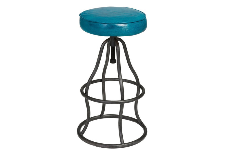 Bowie Bar Stool - Peacock Blue - 2003-2018 Homestead Furniture All Rights Reserved