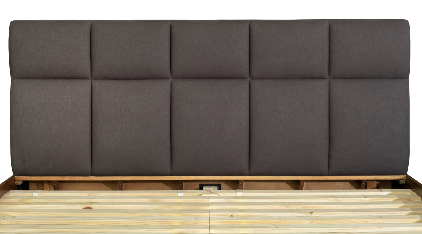 Remix Bed - Charcoal Grey - 2003-2018 Homestead Furniture All Rights Reserved