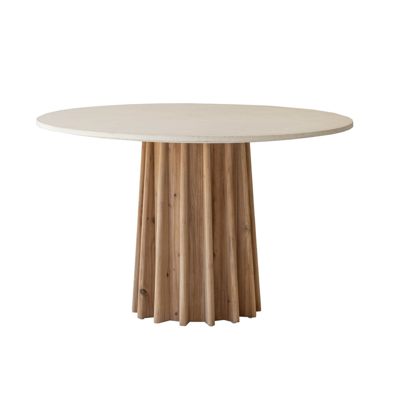 Sculpture Round Dining Table - 47"