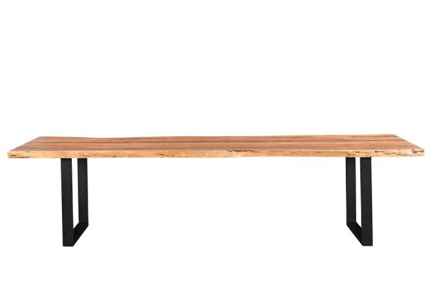 Calcutta Live Edge Benches - U Base - 3 Sizes - 55mm Thick Tops