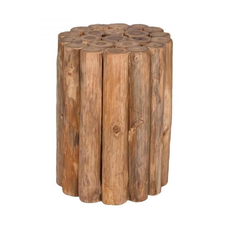 Round Log Stool / End Table