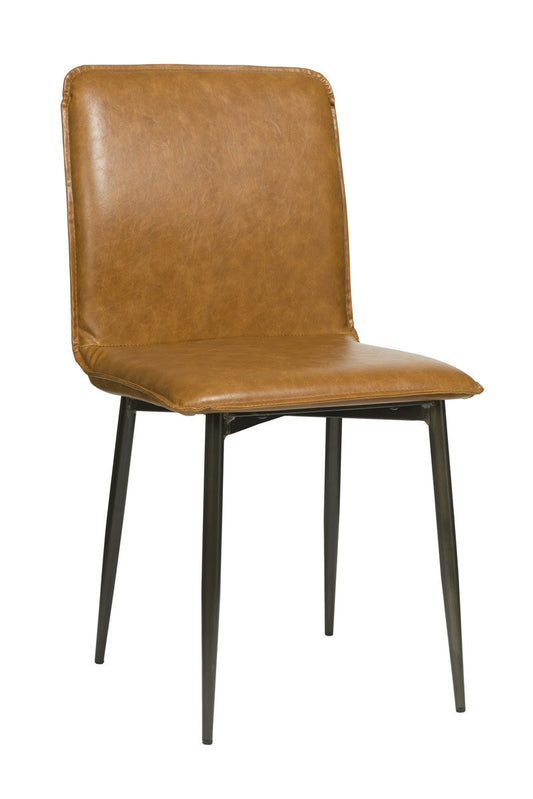 Luca Side Chair - Tan Brown - 2003-2018 Homestead Furniture All Rights Reserved